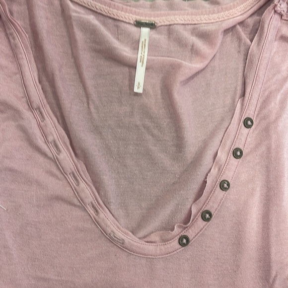 Free people pink tunic, good condition - Picture 2 of 3